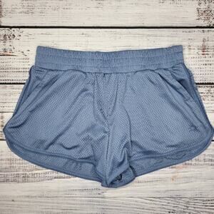 Offline by aerie 2-in-1 Layer Mesh Active Shorts Blue | Medium